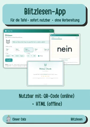 Titelbild Blitzlesen digital